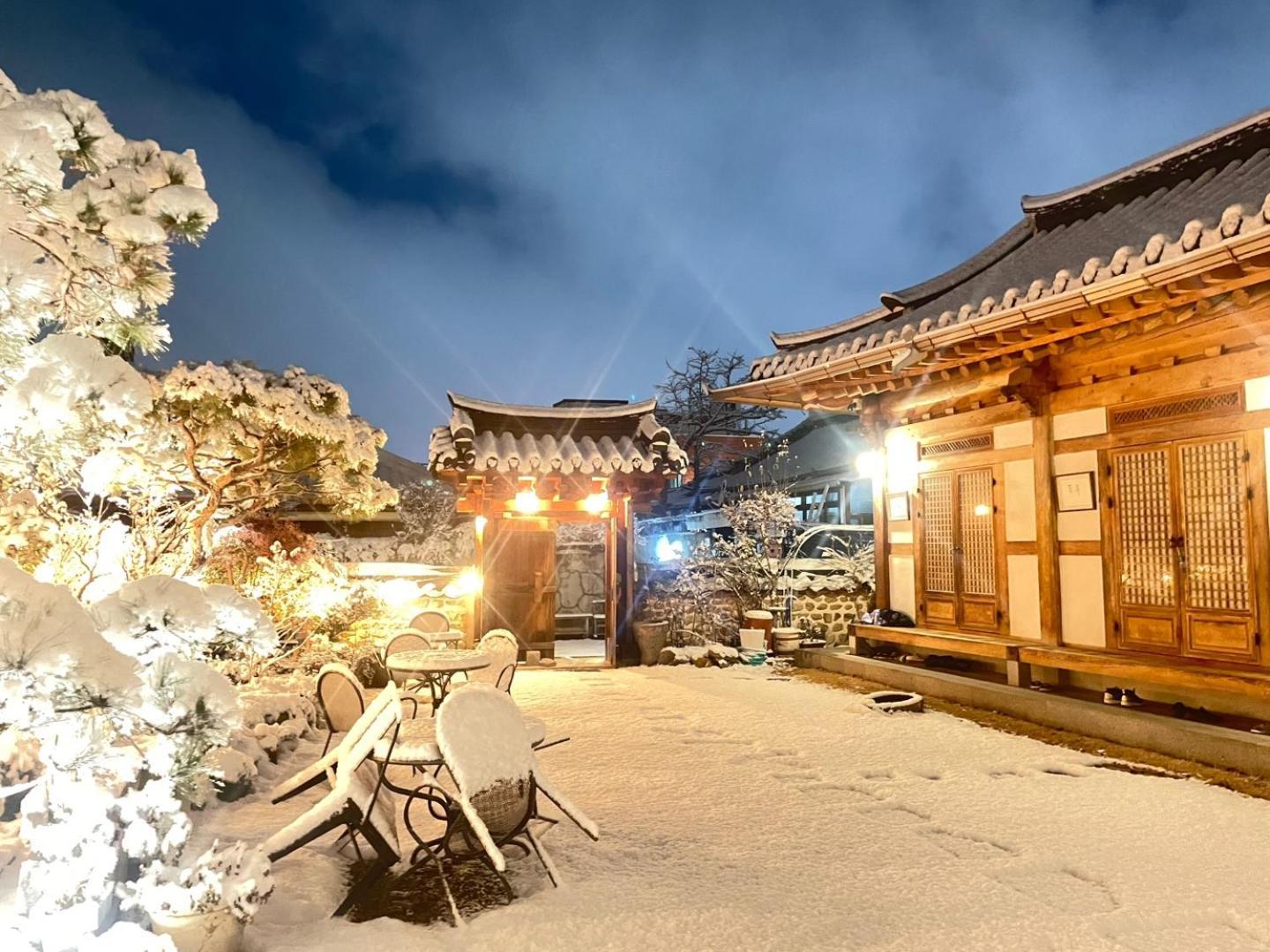 ג'אונג'ו Hanok Hyeyum מראה חיצוני תמונה